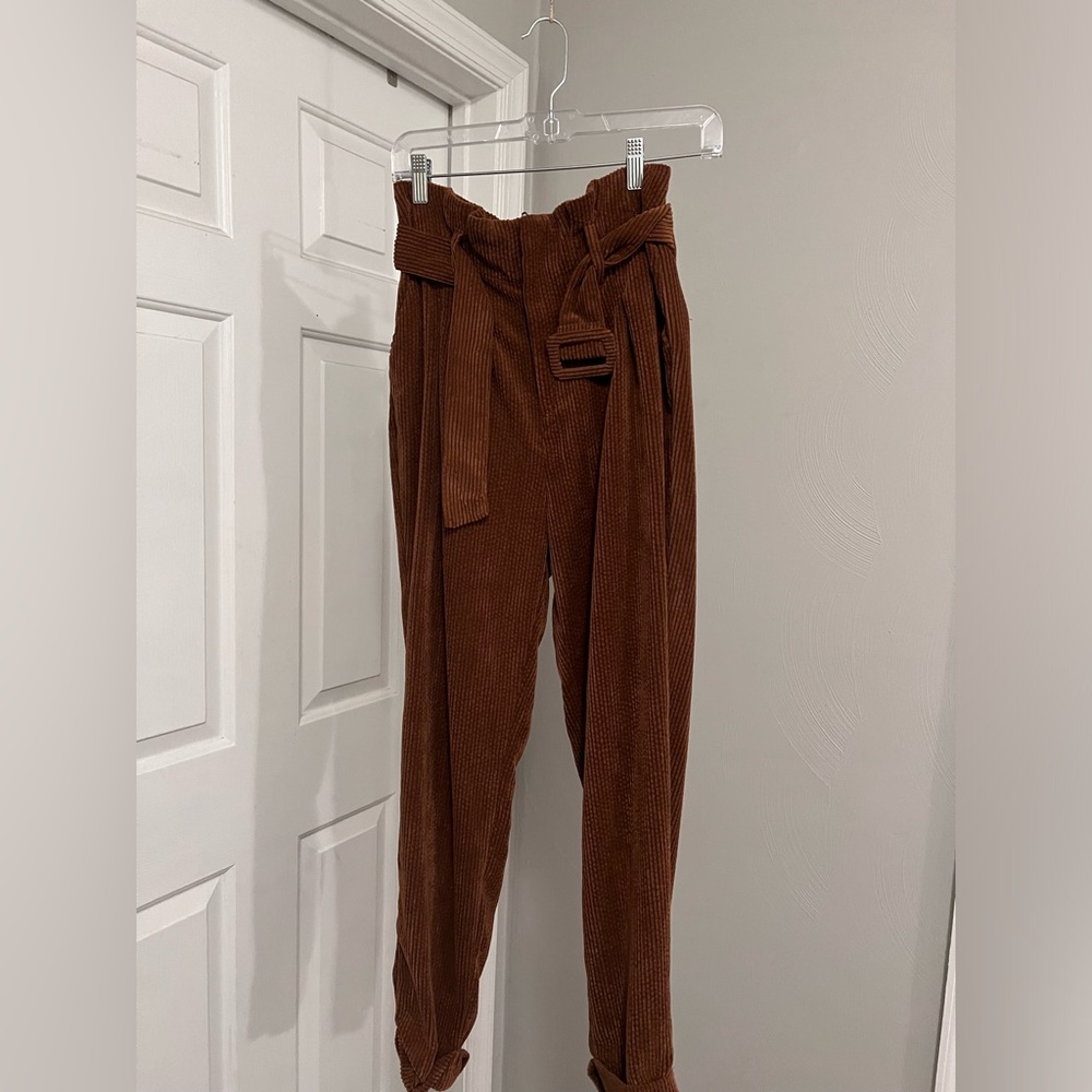 Brown Corduroy Pants